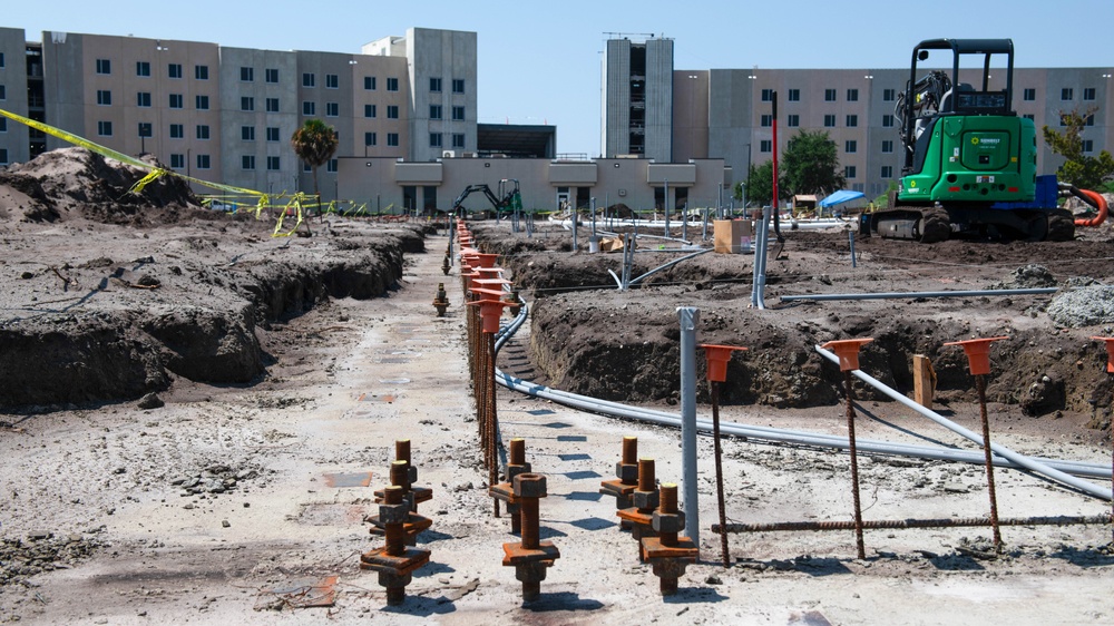 Tyndall Community Commons Construction Site