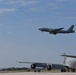 KC-135 flyby