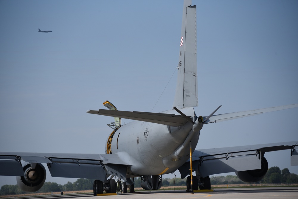 KC-135 on the ramp