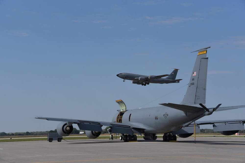 KC-135 take off