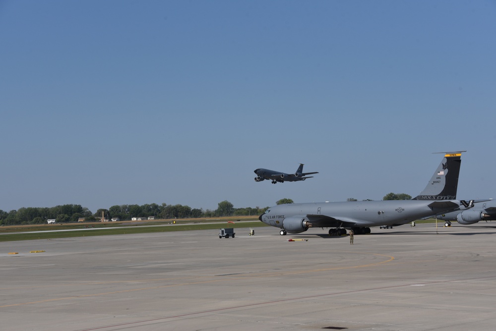 KC-135 departure