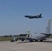 KC-135 takes off