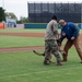 JBSA service members at San Antonio Missions baseball game