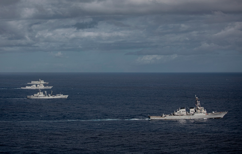 U.S. and ROK Navy Conduct PASSEX