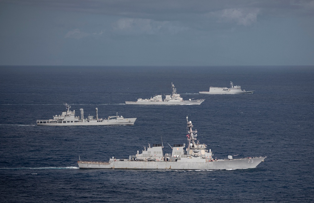 U.S. and ROK Navy Conduct PASSEX