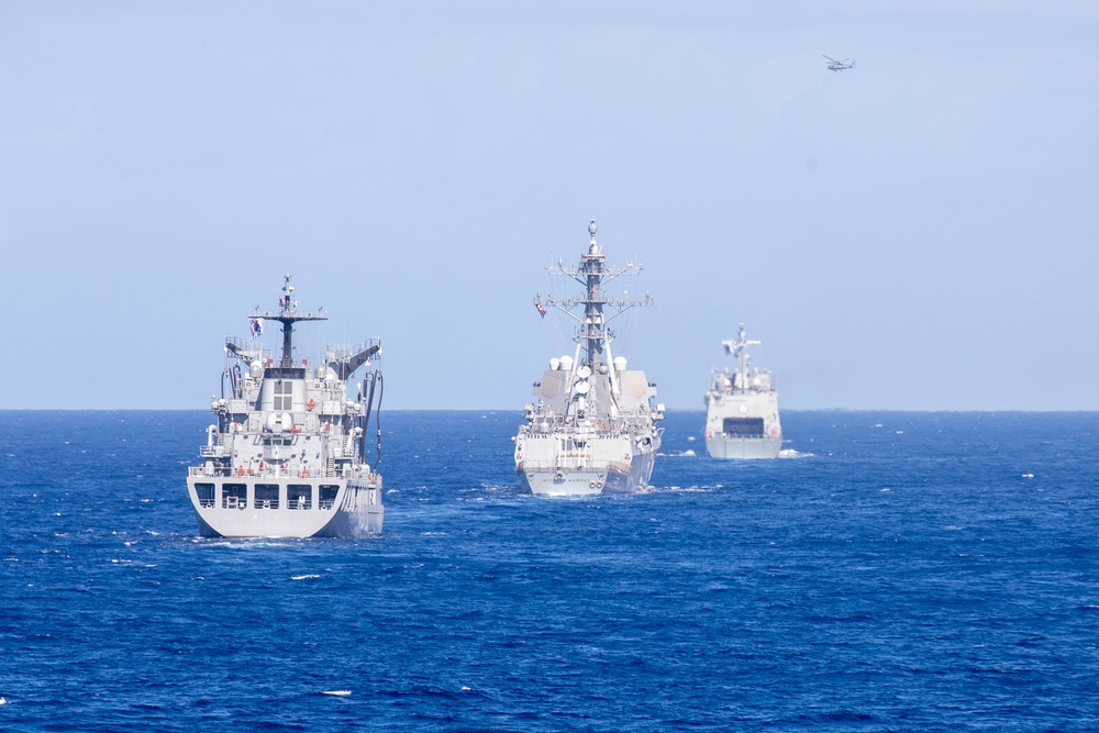 U.S. and ROK Navy Conduct PASSEX