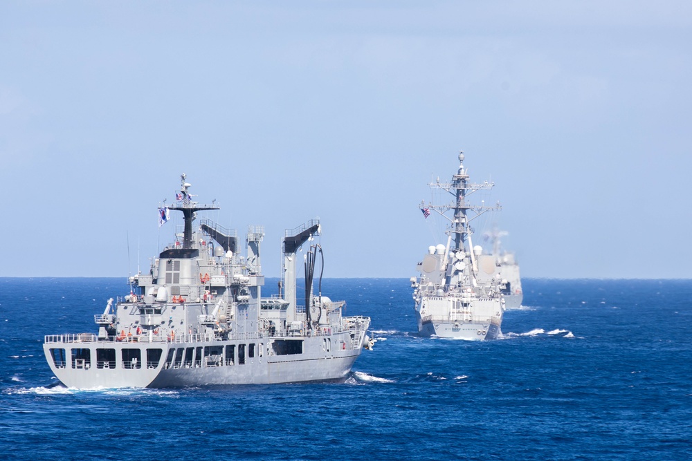 U.S. and ROK Navy Conduct PASSEX