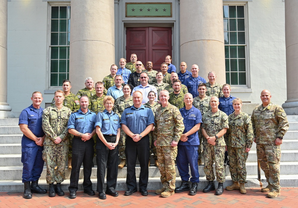 Maritime forces of the Tri-Party Partnership meet in Norfolk, Virginia