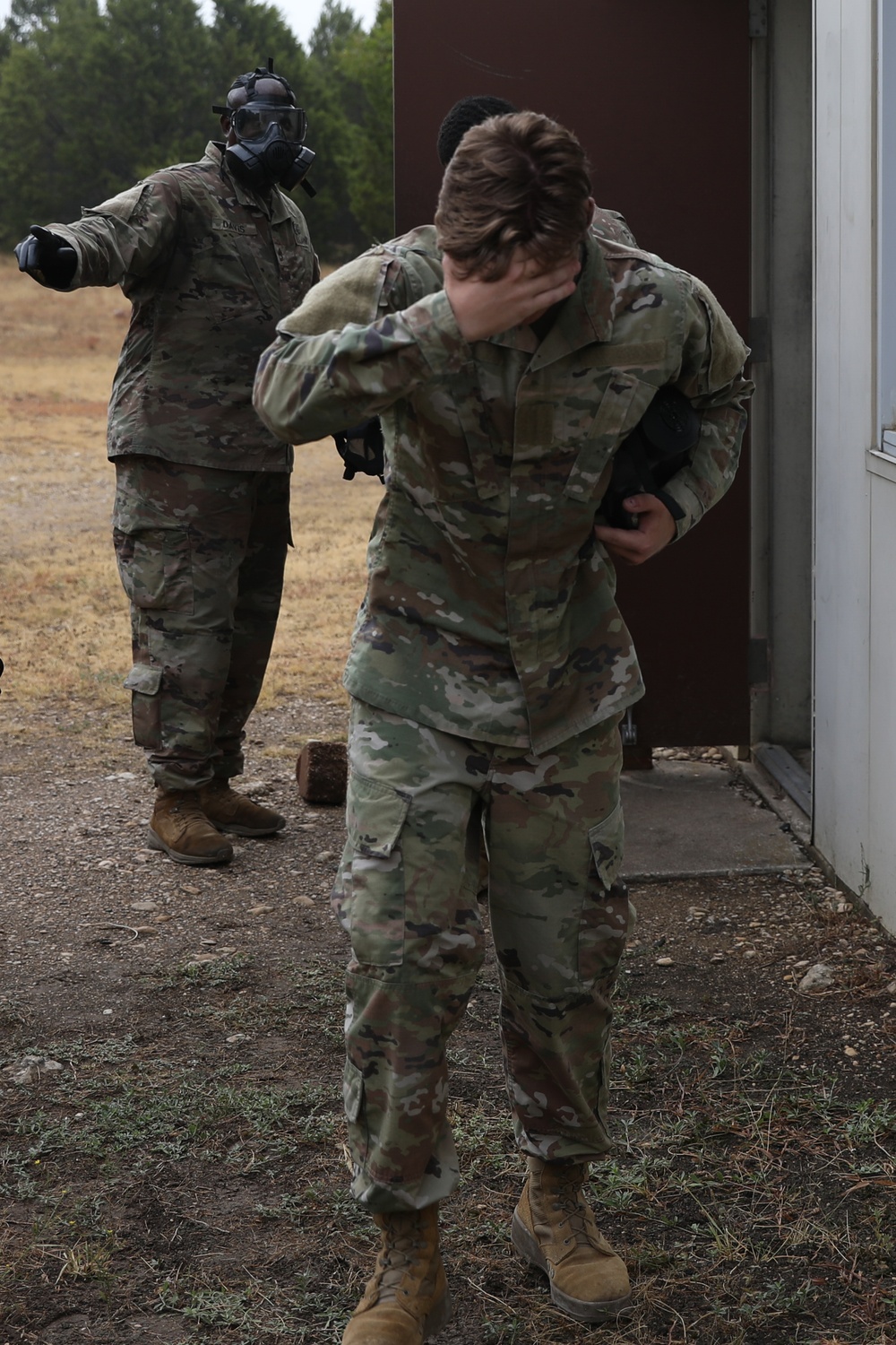 69th ADA Gas Chamber Training