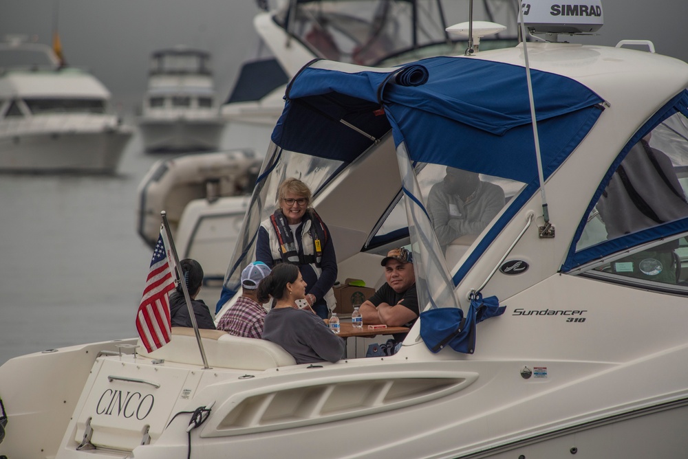 U.S. Service Members sail into annual FOOFARAW event