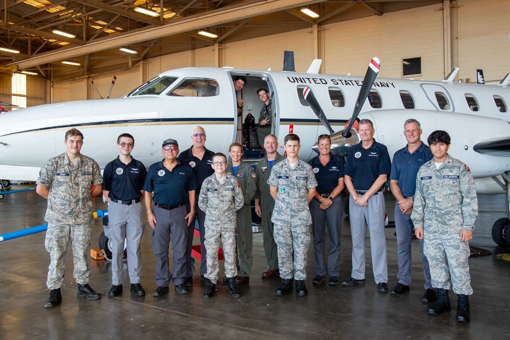 Hawaii Wing Civil Air Patrol Visits Pacific Missile Range Facility.