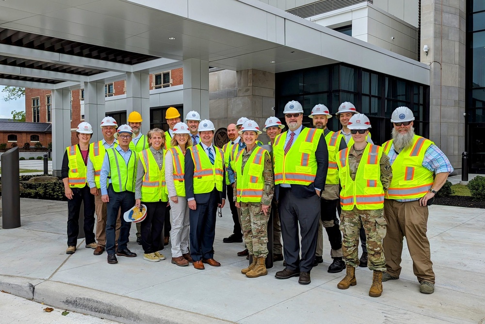 USACE and VA Office of Construction &amp; Facilities Management tour Canandaigua VA construction