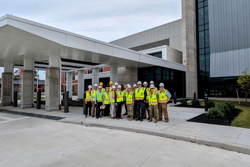 USACE and VA Office of Construction &amp; Facilities Management tour Canandaigua VA construction