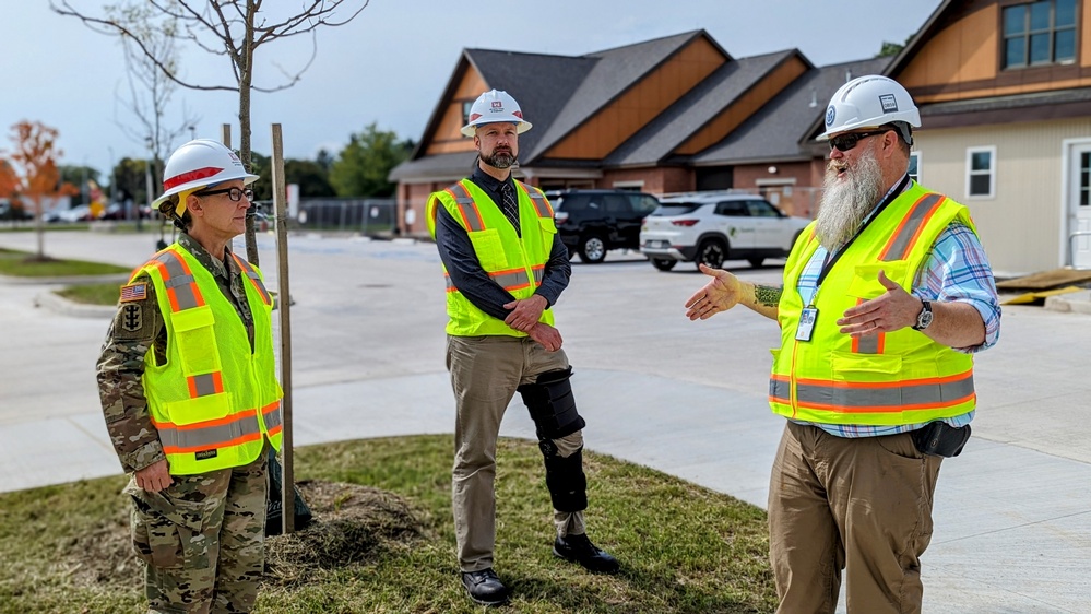 USACE and VA Office of Construction &amp; Facilities Management tour Canandaigua VA construction