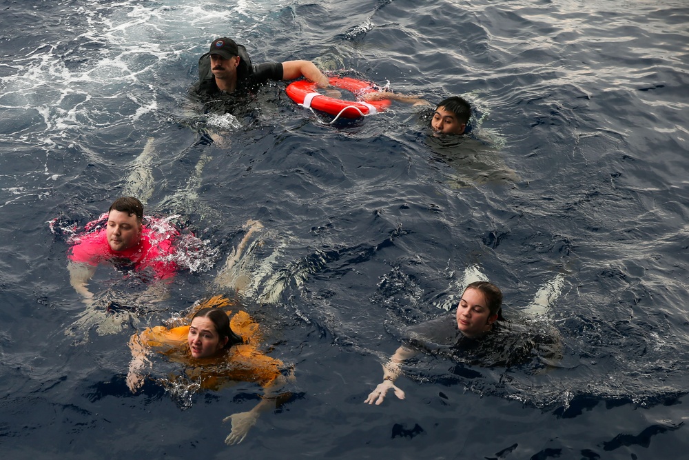 Ford Conducts Swim Call