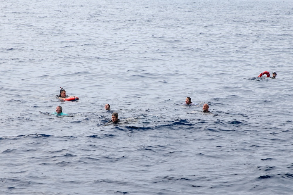 Ford Conducts Swim Call