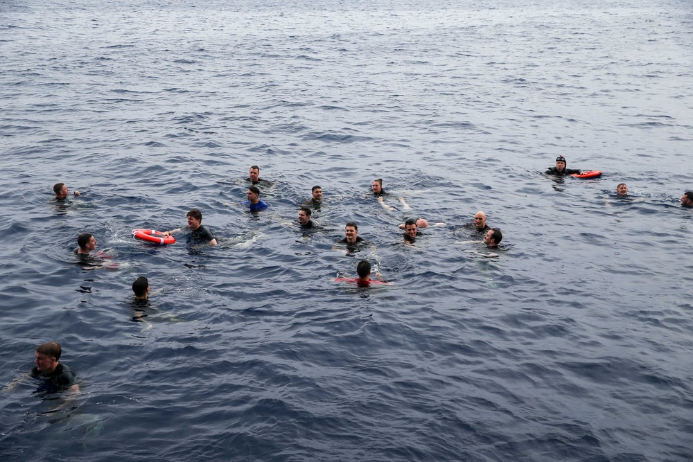 DVIDS - Images - Ford Conducts Swim Call [Image 12 of 12]