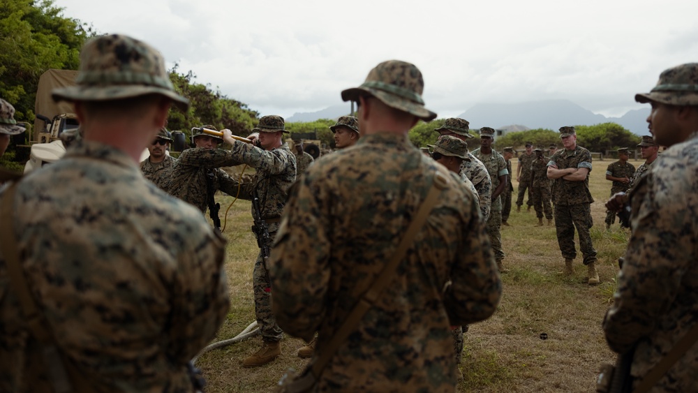3d LLB Hosts Lt. Gen. Banta from I&amp;L