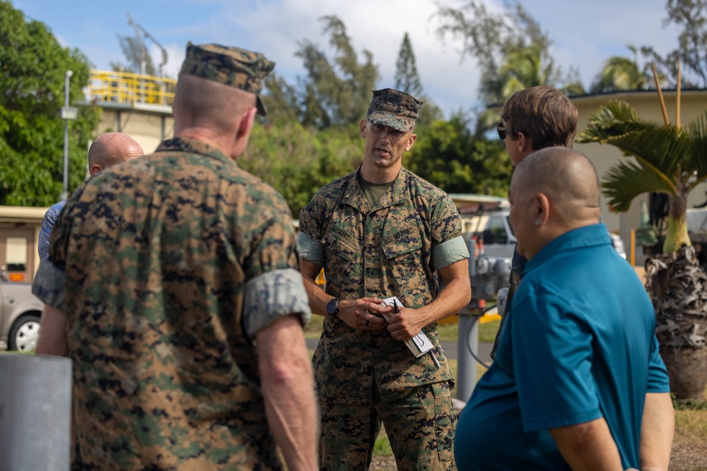 Deputy Commandant of Installations and Logistics visits MCBH - 2023