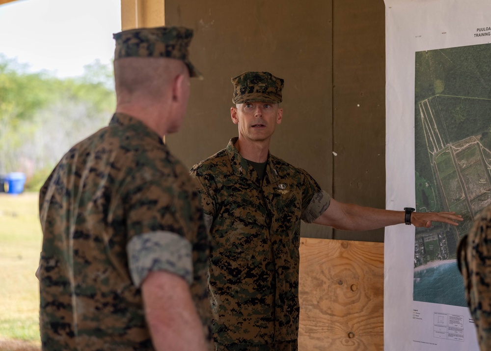 Deputy Commandant of Installations and Logistics visits Pu’uloa Range Training Facility, MCBH - 2023