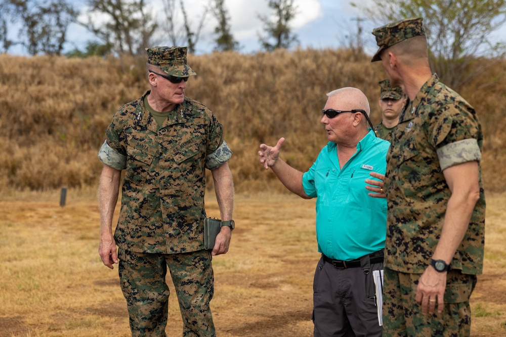 Deputy Commandant of Installations and Logistics visits Pu’uloa Range Training Facility, MCBH - 2023