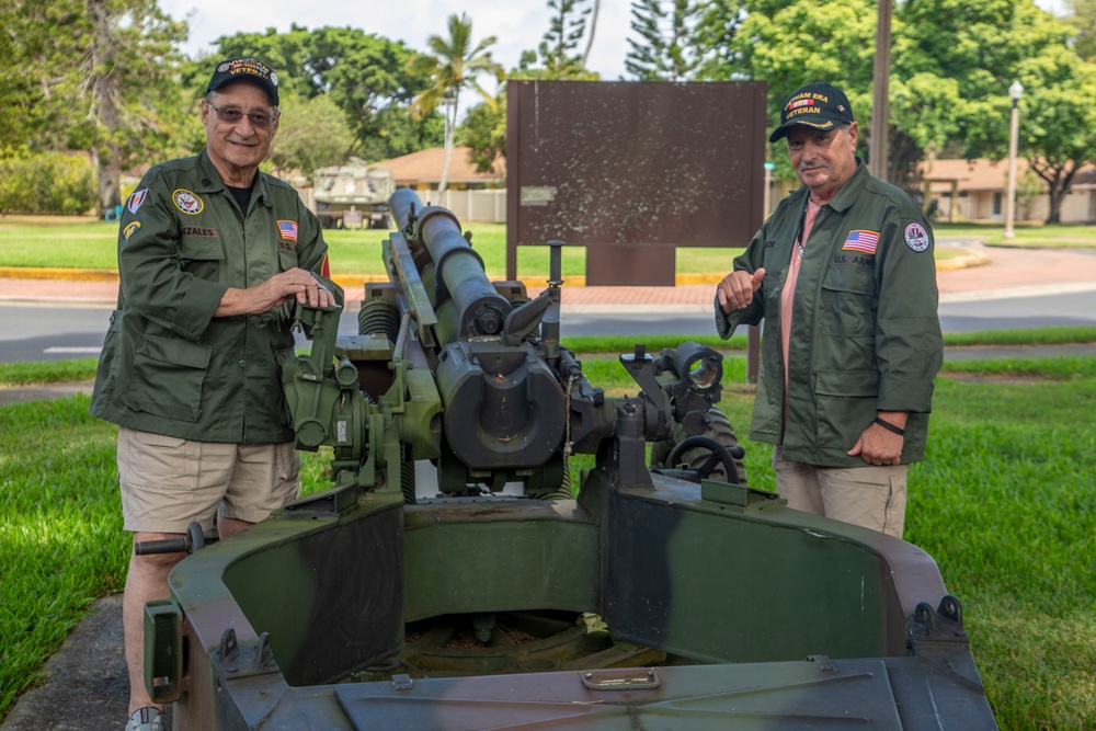 25th ID Honors Veterans during Installation Tour