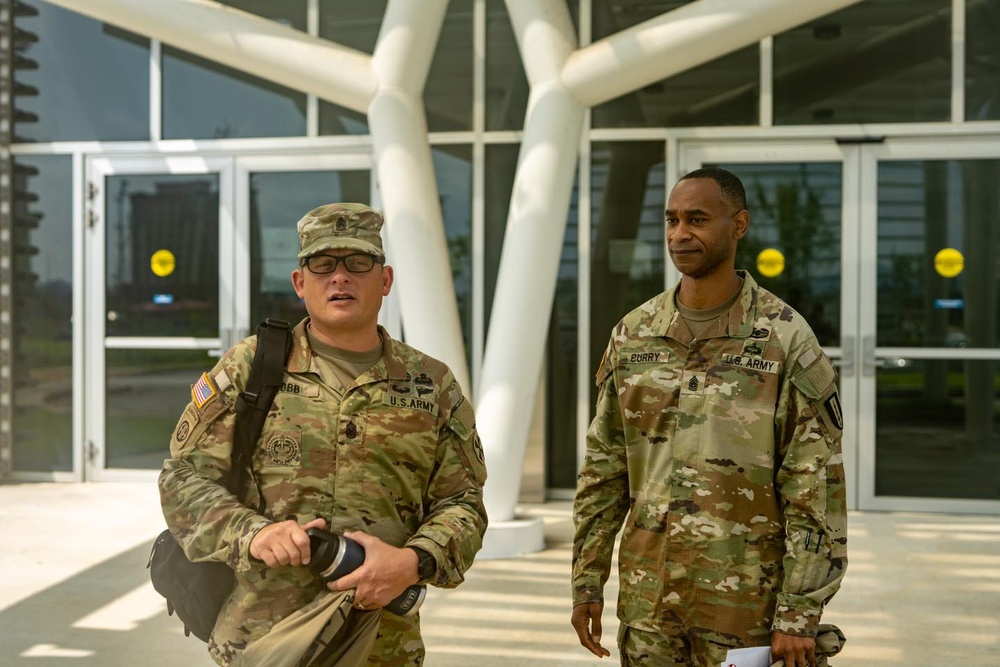 1st Signal Brigade hosting the Major Subordinate Command (MSC) meeting!