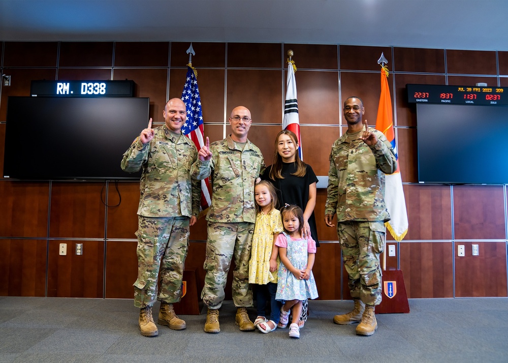 Congratulations to the newly promoted Sgt. Maj. Jacob Dockery!