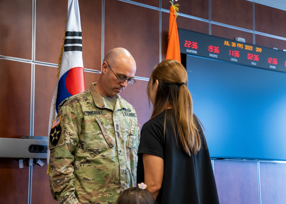 Congratulations to the newly promoted Sgt. Maj. Jacob Dockery!