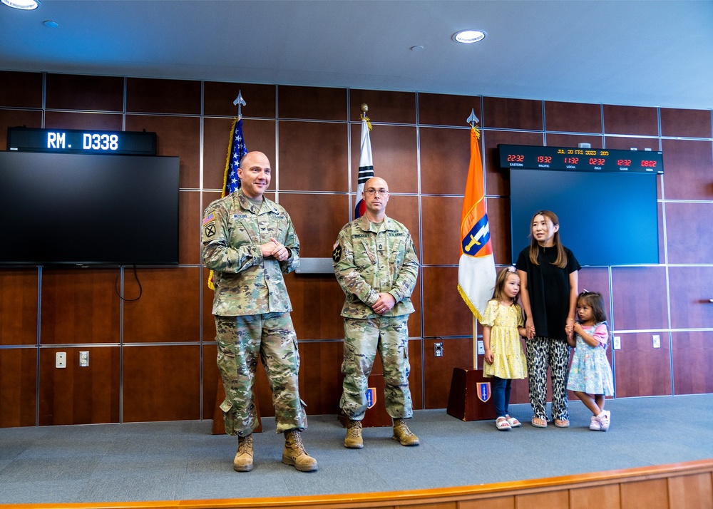 Congratulations to the newly promoted Sgt. Maj. Jacob Dockery!