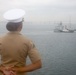 3d MLG Marines man the rails for 73rd Anniversary of Incheon Landing