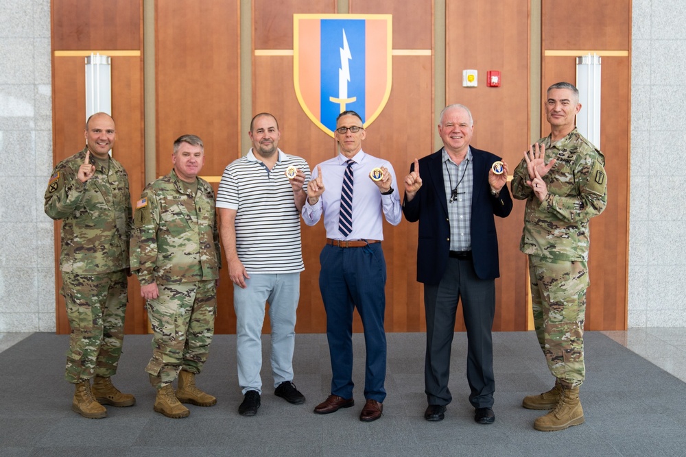 65th Medical Brigade visiting the Communication center!