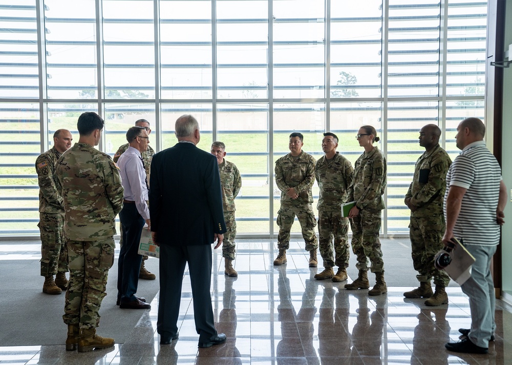 65th Medical Brigade visiting the Communication Center!