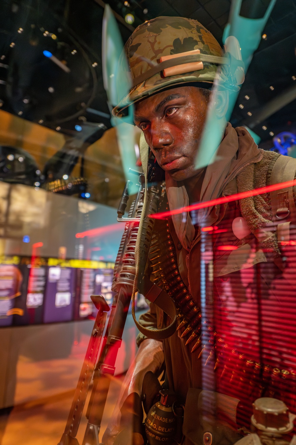 Vietnam War veterans who fought alongside Medal of Honor recipient Capt. Larry Taylor visit Army Museum