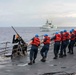 USS Ralph Johnson and His Majesty’s Canadian Ship (HMCS) Ottawa (FFH 341) conduct a replenishment-at-sea with the USNS Yukon.