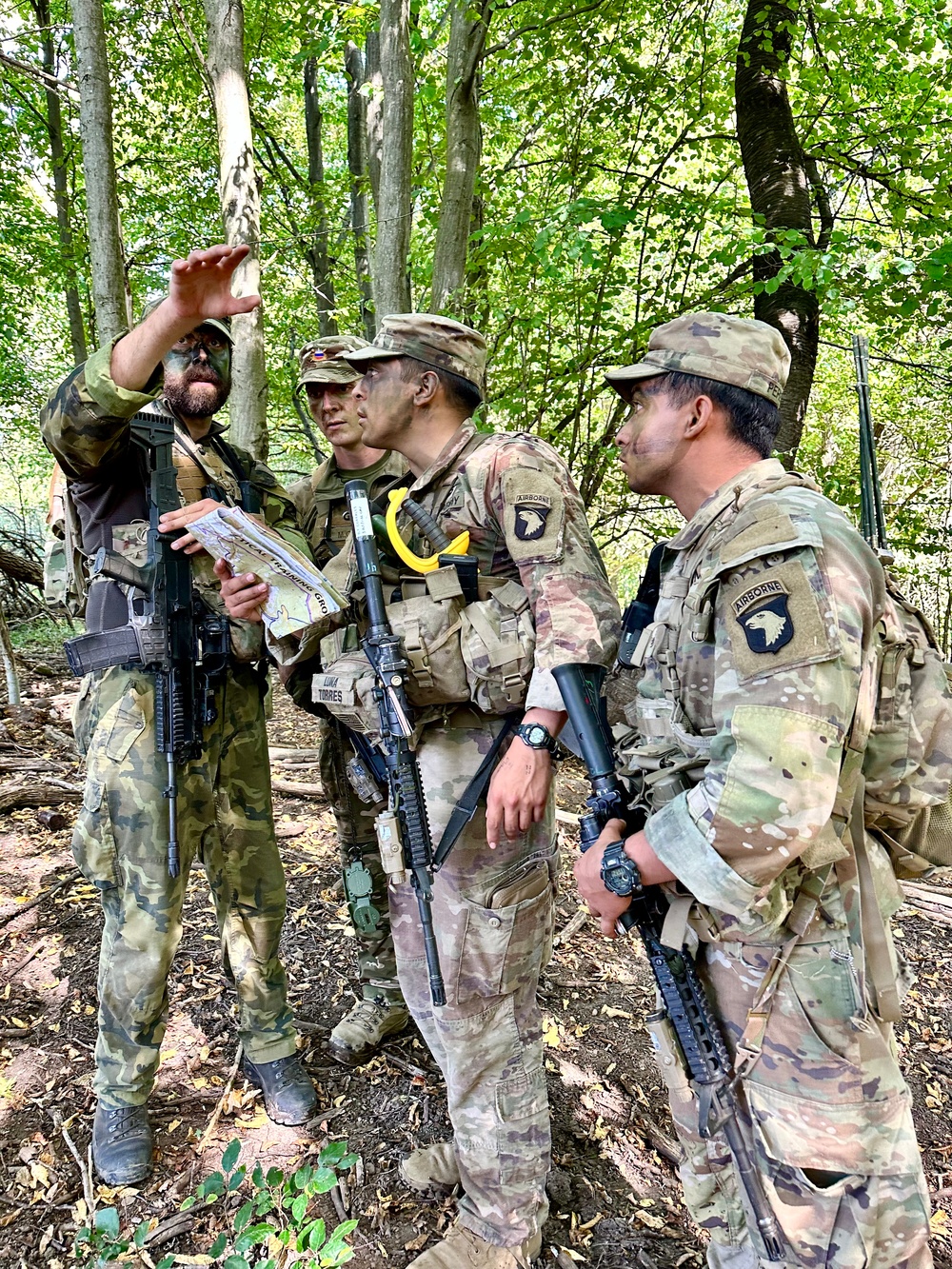 US Army cavalry regiment’s first central European spur ride