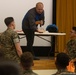 U.S. Marines with III Marine Expeditionary Force attend traffic safety education presentations