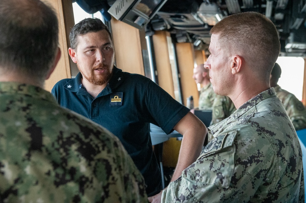 CLDJ service members visit F 595