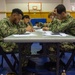 USS Ronald Reagan (CVN 76) Sailors take Navy-wide advancement exam