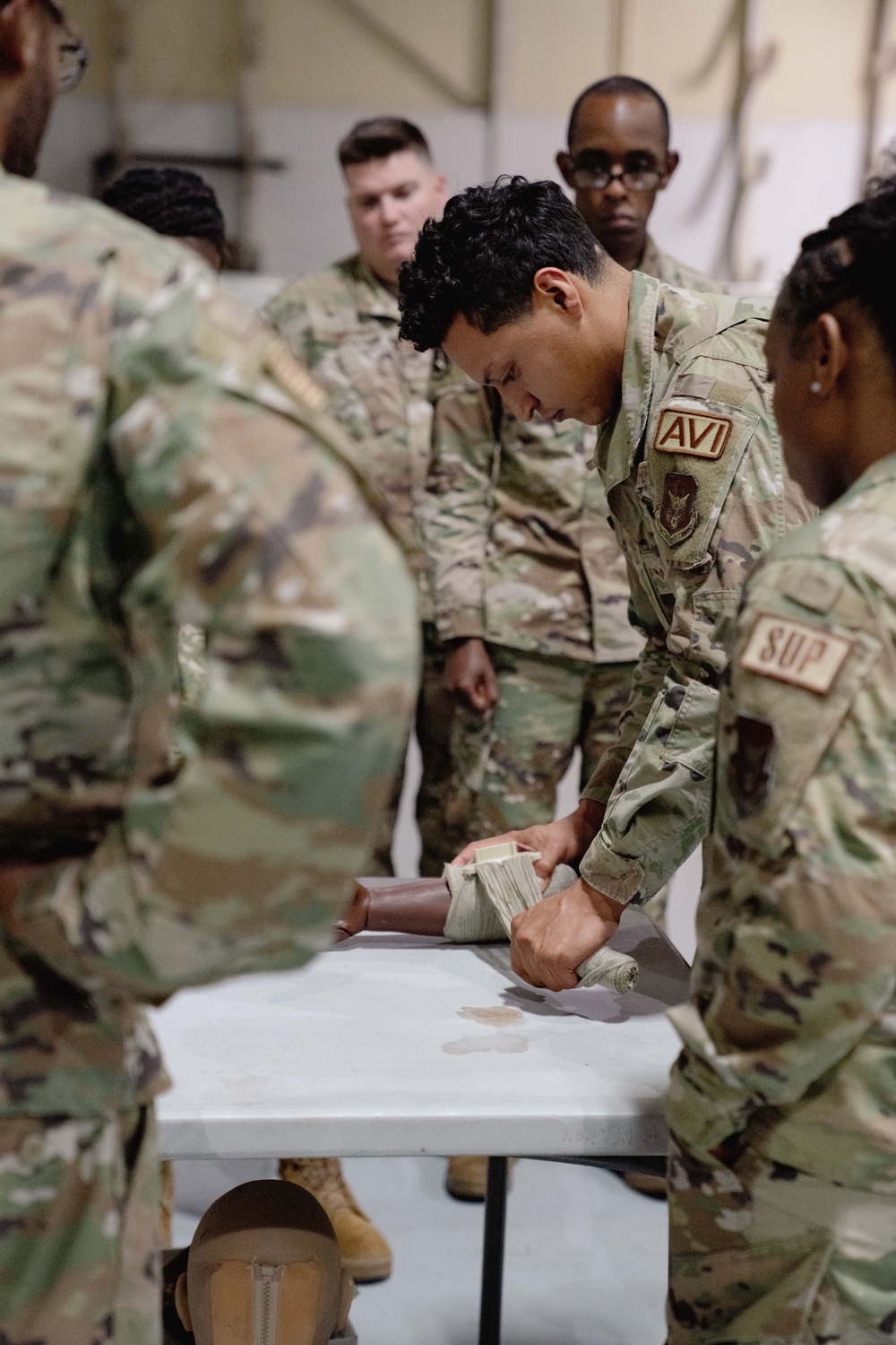 Airmen from the 94th Airlift Wing Enhance Readiness with Tactical Combat Casualty Care (TCCC) Training