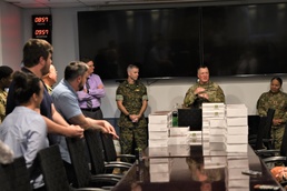 Chaplains use devotional luncheons to engage with workforce