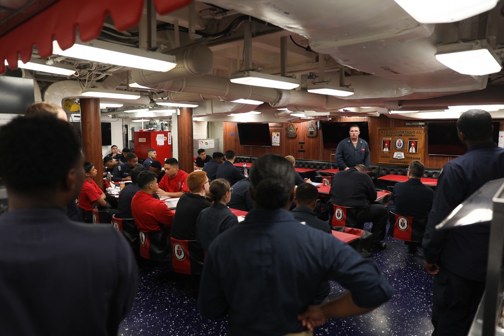 Sailors Conduct CMEO Training