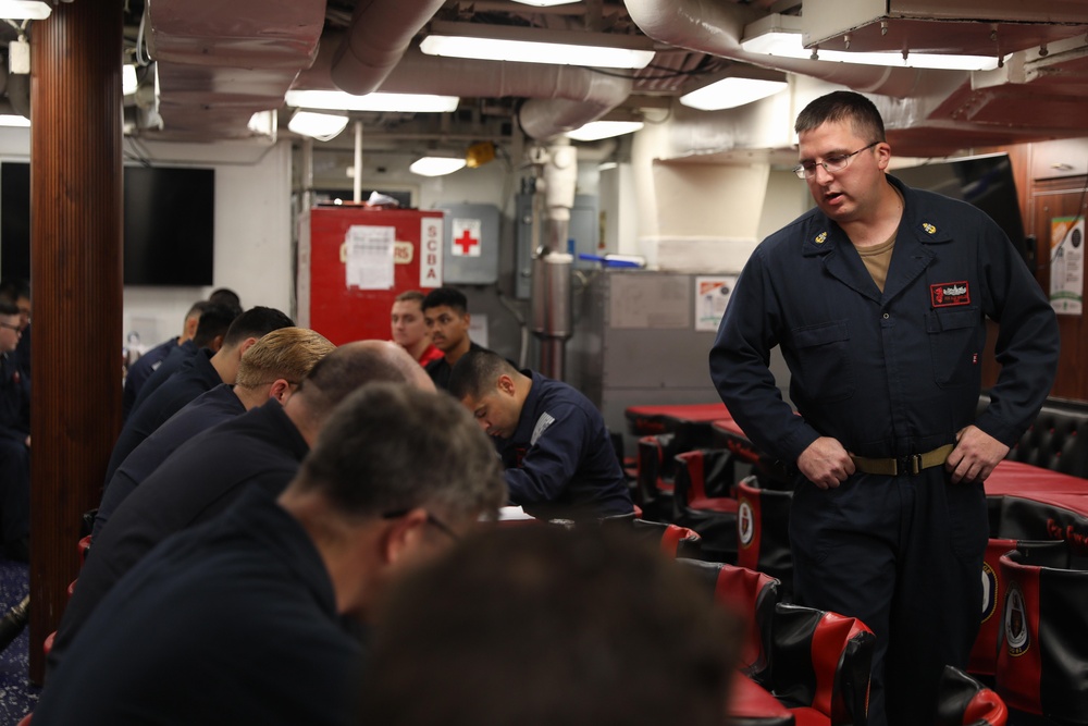 Sailors Conduct CMEO Training