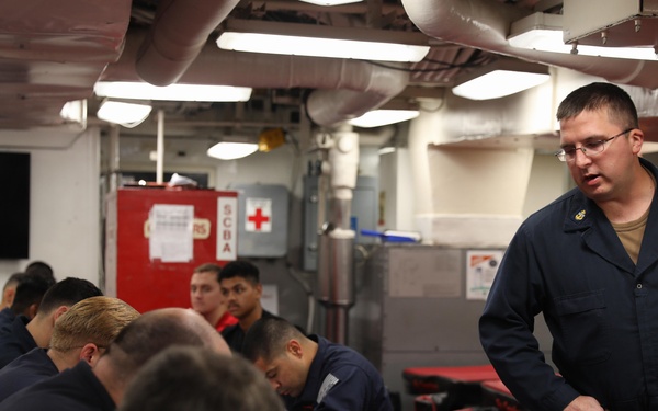 Sailors Conduct CMEO Training