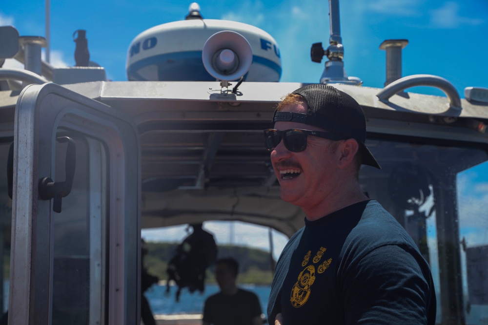 MURENG 23 - U.S. Military and Republic of Korea Navy Divers Participate in Joint Scuba Dive