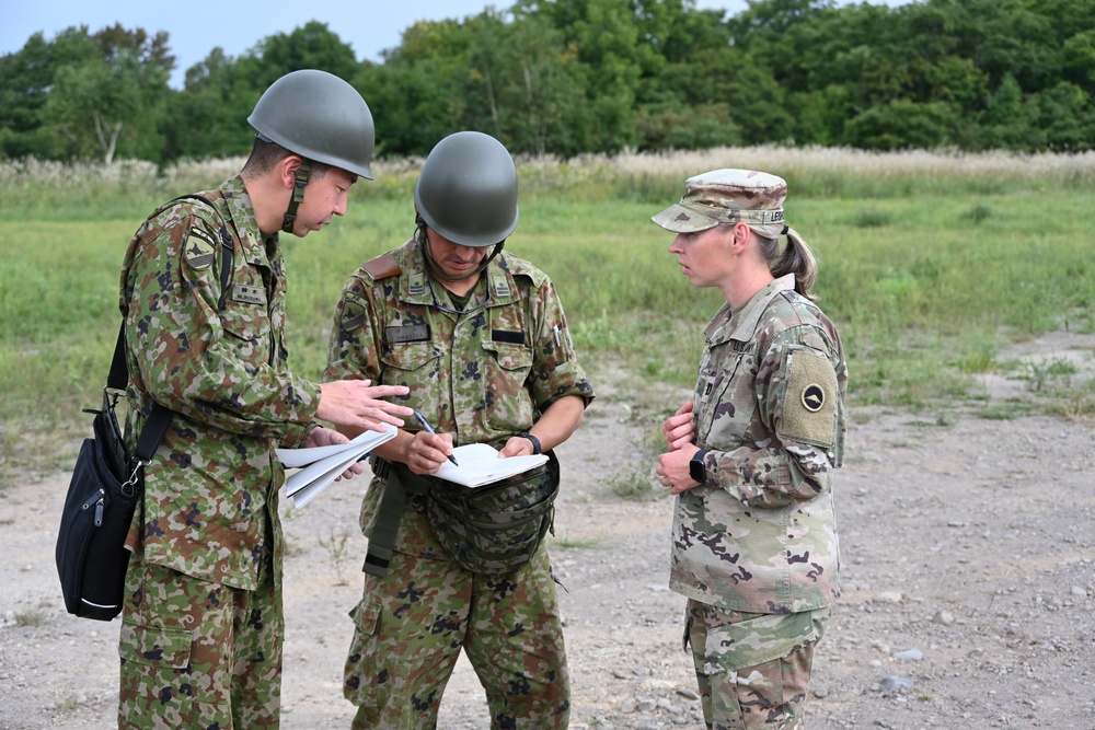 10th Support Group logistics officer provides support to Orient Shield