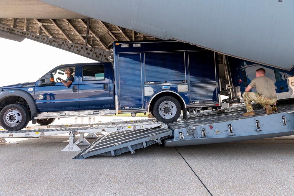 167th Air Transportation Function supports 32nd Civil Support Team’s readiness exercise