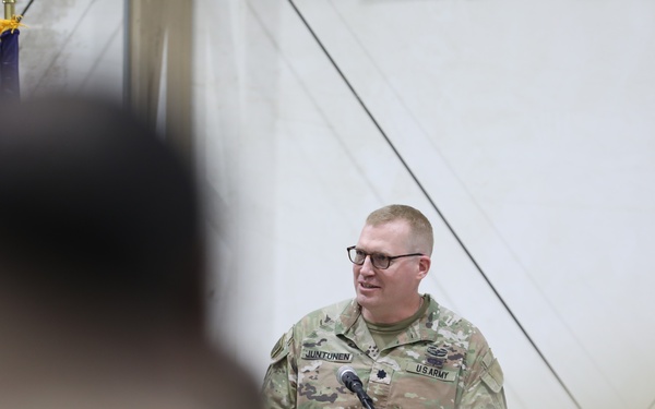 630th CSSB transfer of authority ceremony