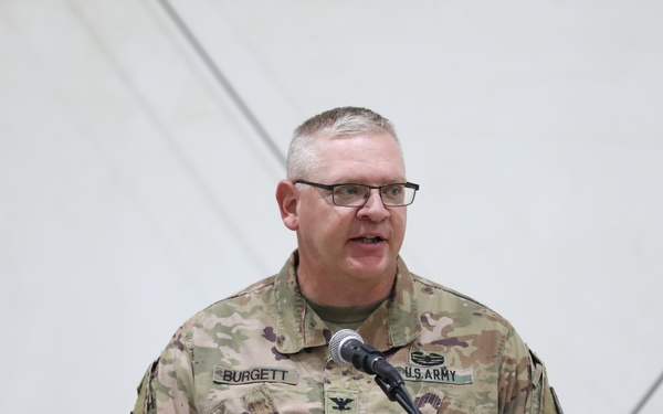 630th CSSB Transfer of Authority Ceremony