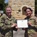 Gabriela Jordan of Austin, Texas, promoted to Army Sergeant